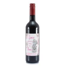 Personalised Me to You Lovely As A Flower Red Wine